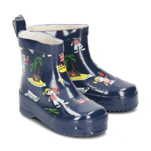 Playshoes halfhoge regenlaarzen Piraat Marine Maat