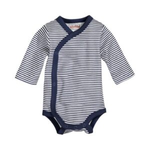 Playshoes Schnizler overslagromper lange mouwen streep marine Maat