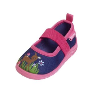Playshoes pantoffels marine hertje Maat