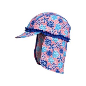 Playshoes zwemcap Paars Bloemen Maat