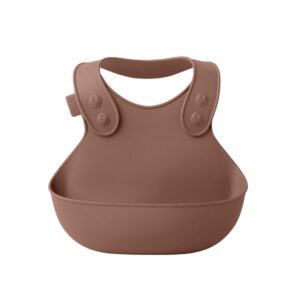 BIBS slab met opvangbakje woodchuck Maat