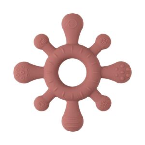 Baby’s Only bijtring Blossom Stone Red Maat