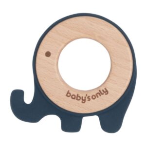 Baby’s Only bijtring olifant vintage blue Maat