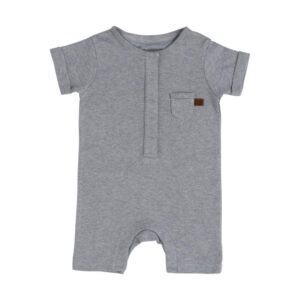 Baby’s Only boxpakje korte mouw Melange Grijs Maat
