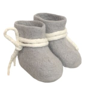 BeYoona babyslofjes vilt grijs Maat