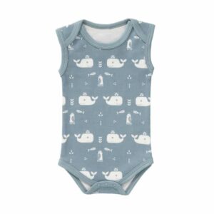 Fresk romper zonder mouw Whale blue fog Maat