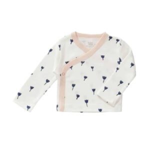 Fresk wikkelvestje Tulip indigo blue Maat