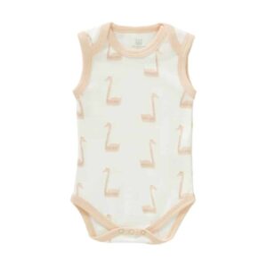 Fresk romper zonder mouw Swan pale peach Maat