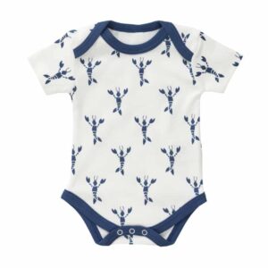 Fresk romper korte mouw Lobster indigo blue Maat