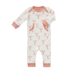 Fresk pyjama zonder voet Lobster coral pink Maat
