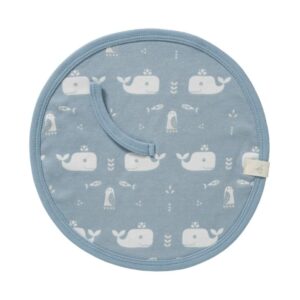 Fresk speendoekje Whale blue fog Maat