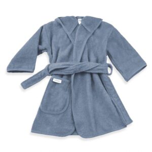 Funnies badjas katoen Grey Blue Maat