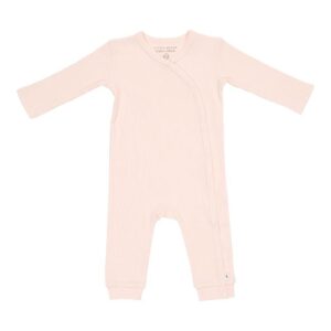 Little Dutch boxpakje met overslag Rib Pink Maat