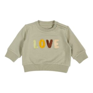 Little Dutch trui Love Green Maat