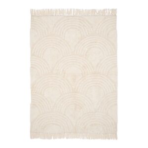 Little Dutch vloerkleed Rainbow Soft White Maat