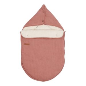 Little Dutch voetenzak autostoeltje 0+ Pure Pink Blush Maat