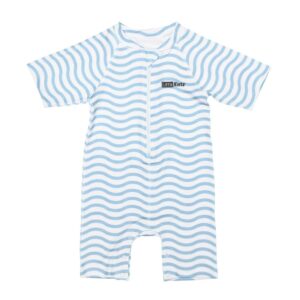 Little Riots UV zwempakje Wave Blauw Maat