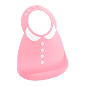 Make my Day siliconen slabber Peter Pan pink Maat