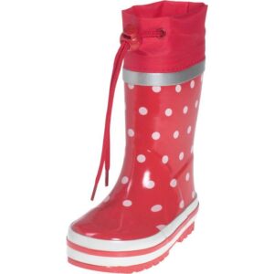 Playshoes regenlaarzen Stippen Rood Maat