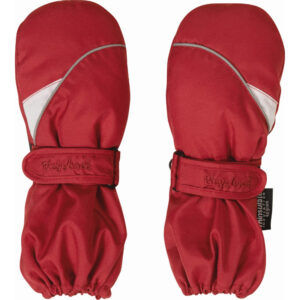Playshoes wanten uni rood Maat