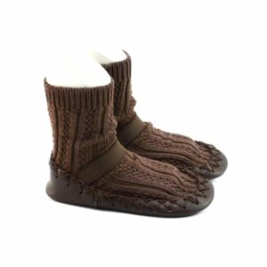 Bardossa sokpantoffels bruin Maat