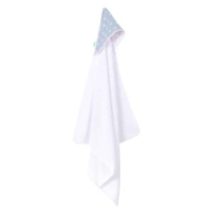 Bink Bedding badcape Stars Blue Maat