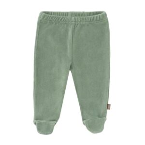 Fresk broekje velours met voet Forest green Maat