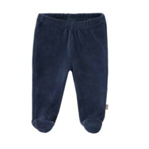 Fresk broekje velours met voet Indigo Maat