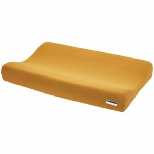Meyco aankleedkussenhoes gebreid knit basic honey gold Maat