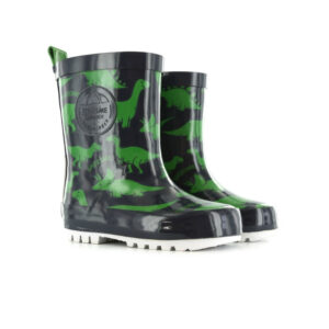 Shoesme regenlaarzen blauw met dino’s Maat
