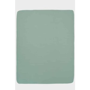 Meyco jersey hoeslaken boxmatras stone green Maat